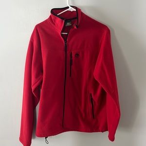 Red Timberland sweater